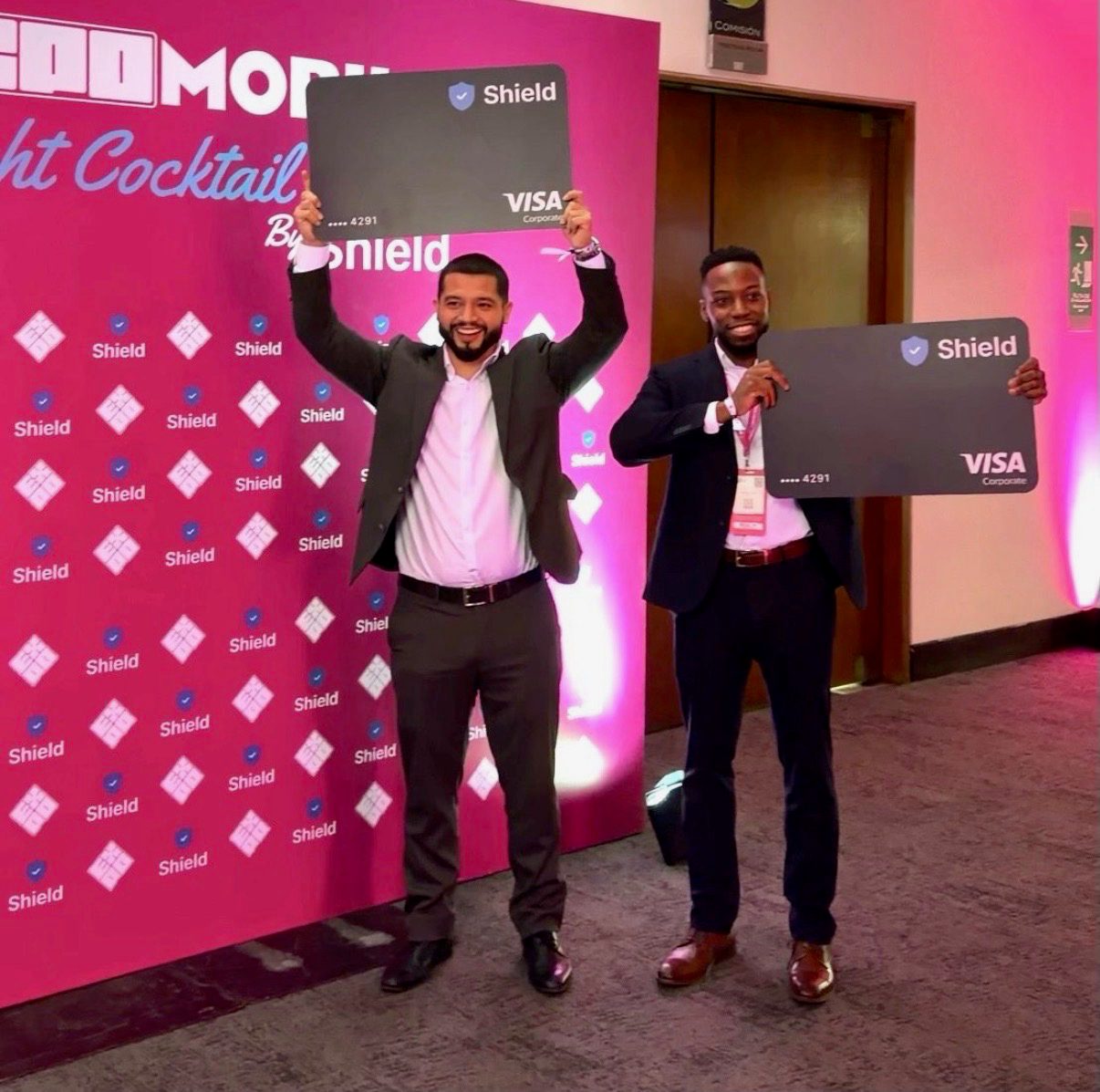 Emmanuel Udotong and Luis Carchi at Expo Mobile LATAM in 2025
