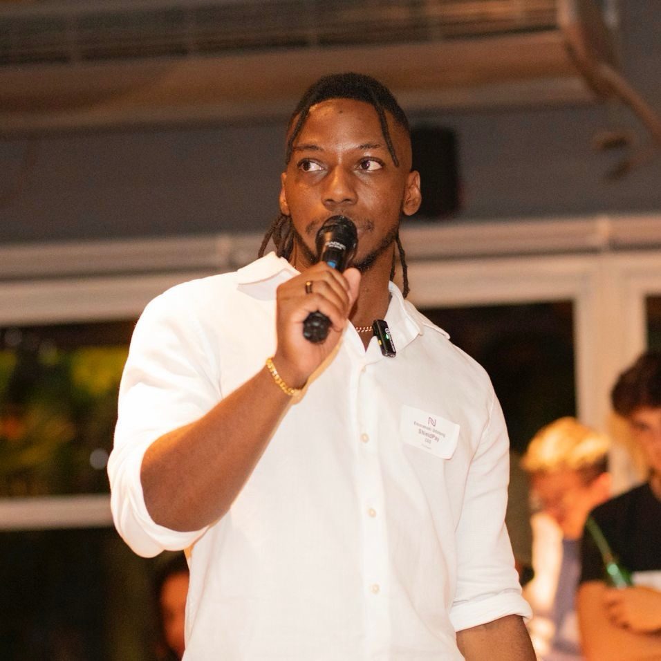 Emmanuel Udotong speaking